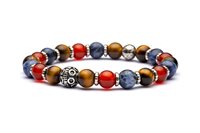 Pulsera Antracite Big Chic in Piedras semipreciosas Pietre dure B19 MARTE - B19 MARTE